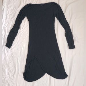 Black Dress with slit on both sides